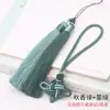 Nó Chinês Borla Semi-acabado Nó Auspicioso Corda de Alça Duas Cores Espinho Acessórios Acessórios DIY Corda para Pendurar no Carro