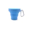 Taza de Café Creativa Taza Plegable de Silicona Taza de Agua Portátil Deportiva Cubierta para Taza de Agua Viaje al Aire Libre Taza Retráctil Taza de Agua Plegable
