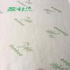 Funda de almohada de látex jacquard de fibra de poliéster, tejido de punto con capa de aire, tela para colchón, estereotipo de agua, tela de fibra de bambú