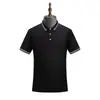 Camiseta de lapela de cor sólida para o verão, camisa polo Paul de manga curta, roupas de trabalho femininas, camiseta estampada com logotipo de ícone bordado