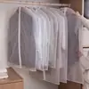 Funda antipolvo para ropa para uso doméstico, transparente y lavable, bolsa para colgar prendas, funda para abrigo a prueba de polvo y humedad para armario, bolsa para trajes
