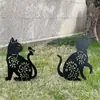 Ferro Fundido Metal Criativo Exterior Jardim Cachorro Jardim Gato Jardim Coelho Pátio Decoração Animais de Gramado Exclusivo Transfronteiriço