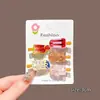 Pinza para el cabello de dopamina para mujer, pinza dulce para flequillo, pasador exquisito de alta gama, accesorio para el cabello de pinza de pato versátil