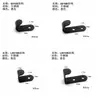 Ganchos Pequeños Mini de Acero Inoxidable Fabricante Accesorios de Ferretería al por Mayor Ganchos de Acero Inoxidable para el Hogar Clips de Lujo Ligero