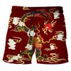 Dragón Chino Impresión 3D Bañador para Hombre Pantalones Cortos Hawaianos de Playa Sueltos Secado Rápido Pantalones Cortos de Tabla de Surf Ropa de Baño Street