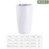 Vaso de Flores Profundo Alto Plástico Nórdico Simples Luxo Leve Sala de Estar Chão Alto Absorção Automática de Água Vaso de Flores Grande Extra Grande