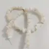 Concha de Agua Dulce Cuadrado Asimétrico Grava 7-9mm Pulsera Collar Material Accesorios para Joyería DIY Productos Semiacabados Venta al por Mayor