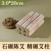 Palillos de Moxa Puros Hechos a Mano, Artemisa Añejada por Tres Años, Moxibustión de Cañón Procesada en Frío y Rodada con Piedra, Palillos de Moxa Espesos Especiales para Salones de Medicina Tradicional China