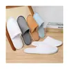 Pantuflas Desechables de Hotel, Engrosadas y Antideslizantes, para Casas de Huéspedes, Habitaciones de Hotel, Salones de Belleza, Venta al por Mayor de Fábrica, Logo Personalizado