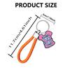 Serie Temática Barbería Amazon Llavero de Cuerda Trenzada Creativa AliExpress Llavero de Cuerda de Cuero de Dibujos Animados Creativo