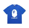 Dropshipping Marca de Moda High Street 240g Camiseta Cartoon de Alta Qualidade Manga Curta Comércio Exterior Atacado Transfronteiriço Unissex Top Camiseta Tendência