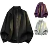 Chaqueta de trabajo americana cortavientos guapa para otoño e invierno, chaqueta de vuelo retro funcional estilo universitario para hombre, ropa de abrigo de invierno para hombre