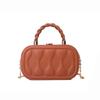 Xiaozhong Bolso de Caja Portátil para Mujer 2022 Nuevo Cadena Combinable Bolso de Hombro Cruzado Textura de Alta Gama Mini Bolso