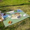Tapete de Picnic de Oso Grueso de Dibujos Animados Impermeable a Prueba de Humedad Tapete Portátil para Piso Tienda Playa Parque Exterior Tapete para Camping