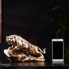 Adornos de Tigre Tigre Rugiendo Montañas y Ríos Tigre del Zodíaco de la Suerte Grande Decoraciones de Mesa para Hogar Oficina Regalo de Inauguración