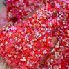 Múltiples Tipos de Lentejuelas, Brillantina de Colores de Forma Irregular, Accesorios Decorativos con Pegamento Multicolores, Polvo de Brillantina Láser de Estrella de Cinco Puntas para Manualidades