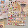 Lindo Estante de Exhibición para Cajas Sorpresa Almacenamiento a Prueba de Polvo Mini Figuras Adornos Vitrina Hogar Transparente Vertical