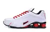 Zapatos Shox R4 de Columna de Aire Aumentadores de Altura Zapatos Deportivos con Pilares de Efecto Resorte Transfronterizos Putian Blanco Azul Rojo Puro Original