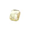 Manicure retangular octogonal diamante fundo plano Super Flash cristal dourado champanhe diamante decoração Acessórios de unha da moda