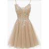 Vestido Rosa Corto Fiesta de Cumpleaños Actuación Banquete Anfitrión Boda Moda Compromiso Ajustado