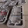 Puerta Estanca de Acero con Manija Única de Apertura y Cierre Rápido Material de Barco Puerta Estanca al Agua Puerta Estanca al Agua Marina