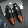 Mocasines de punta fina estilo británico, zapatos pequeños de cuero de moda, zapatos formales de negocios, zapatos para estilistas, zapatos Derby casuales, zapatos slip-on para hombre