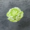 Flores artificiais com cabeças de rosa impressas em seda para grampos de cabelo DIY feitos à mão, broches, flores de pulso, peônias e decorações de flores artificiais transfronteiriças atacado