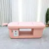 Cama de Champú Eléctrica Ajustable, Peluquería, Circulación de Agua a Temperatura Constante, Terapia para la Cabeza y Terapia para los Pies, Cama de Masaje Integrada, Salón de Belleza y Centro de Salud