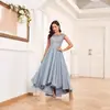 Amazon Vestido de Noche Comercio Exterior Europeo y Americano Nuevo Elegante Delgado Vestido Fiesta Fiesta Banquete Vestido Largo
