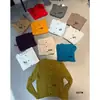 Cardigan Tricotado KITTIN Outono Estilo Coreano Simples e Casual Cor Sólida Elástico Casual Gola Redonda Manga Longa Botão Único para Mulheres