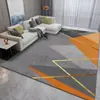 Tapete de Sala de Estar Atacado Transfronteiriço Área Grande Totalmente Coberto Sofá Mesa de Centro Manta Doméstica Veludo Cristal para Chão Lavável Manta Almofadas para os Pés