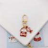 Llavero de Navidad Lindo Creativo Reno Colgante para Airpods Memoria USB Hebilla de Cremallera Anti-pérdida Accesorios