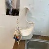 Bolso bandolera multicolor moderno, simple y a la moda con textura de alta calidad, bolso vintage para el hombro, versátil para el uso diario, bolso tipo dumpling para mujer