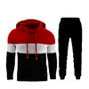 Suéter Jacquard Masculino Europeu e Americano Novo Outono e Inverno com Capuz de Manga Longa Conjunto de Moletom com Capuz Cor Quente
