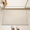 Tapete de Chão de Terra de Diatomáceas Estilo Minimalista Transfronteiriço, Tapete de Banheiro Absorvente de Água Secagem Rápida Antiderrapante, Fácil de Manter, Tapete de Entrada Antiderrapante