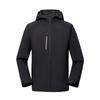 Corta-vento simples de malha dupla, moda, impressão de LOGO personalizada, roupas de trabalho de inverno, roupas de trabalho, roupas para atividades, impressão em pequenos lotes