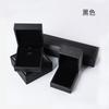 Caja de joyería de piel cepillada de alta gama, caja para anillos, caja para colgantes, caja para collares, caja de joyería, caja para pulseras, ventas directas de fábrica