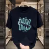 Camiseta Masculina de Verão Manga Curta Estampa Simples de Letra Solta e Versátil Gola Redonda Estilo Casal Top Desejo Aliexpress
