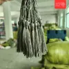 Atacado de Fábrica Ornamento Pendurado Estilo Antigo Marcador de Página Leque Festivo Tassel Colorido Embalagem Presente Cortina Pequeno Tassel