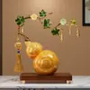 Tudo Traz Riqueza e Fortuna, Enfeites de Cabaça das Cinco Bênçãos, Sala de Estar, Escritório, Entrada, Gabinete de TV e Vinho, Decorações Criativas Acessíveis de Luxo de Ponta