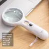 Lupa de Mano Deli 9099 Lente Portátil de Alta Definición con Aumento 11X y Luz LED para Personas Mayores, Niños y Estudiantes
