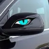 Dominantes y Personalizados Pegatinas de Coche Aterradoras, Pegatinas Decorativas para Espejo Retrovisor de Coche Ojo de Raptor, Pegatinas Creativas Impermeables que Cubren Rayones