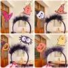Venta Caliente Transfronteriza Diadema con Barba de Halloween Accesorios para Fiestas de Máscaras y Actuaciones Tocado de Calabaza Halloween