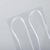 Adesivos para Sapatos de Salto Alto, Antidor, Adesivos Transparentes de Meia Sola Antiderrapantes para Calcanhar, Invisíveis Anti-Desgaste, Adesivos de Calcanhar de Silicone Espessos Autoadesivos