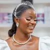 Diadema de Malla Europea y Americana Diadema Amazon Diadema de Novia Velos que Cubren la Cara Accesorios para el Cabello de Fiesta y Actuación Calados Jm27