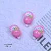 Mini Brinquedo de Comida Cartoon Espetinhos de Frutas Acessórios de Resina Cola de Creme Manicure DIY Chaveiro Capa de Celular Artesanal Cabelo