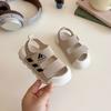 Sandálias Infantis 2025 Verão Novo Moda Casual Sapatos de Praia Solado Macio Sandálias de Menina Sapatos de Verão Transfronteiriça