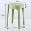 Bancos de Plástico Personalizados para Mesas de Comedor en Casa, Bancos Redondos Apilables, Bancos Sencillos Creativos de Molino de Viento, Estilo Minimalista Moderno