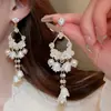 Pendientes Largos Florales con Borlas y Diseño Único, Nuevo Estilo Popular 2026, Pendientes de Lujo de Alta Gama para Mujer