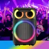 Altavoz Cuadrado para Baile al Aire Libre Ap-G276 Carrito Móvil Audio Colorido Portátil Volumen Grande Audio Bluetooth